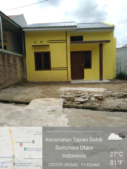 foto contoh rumah perumahan PESONA IDAMAN RAYA