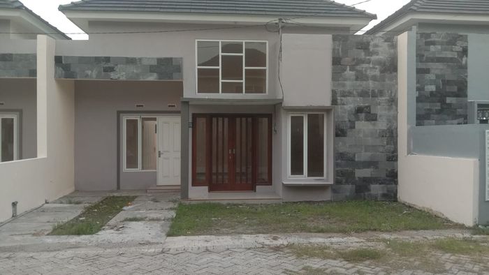 foto tampak rumah tipe 55/99 perumahan ANGGREK MAS REGENCY