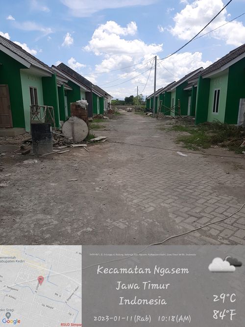 foto posisi tengah perumahan ALAMANDA RESIDENCE