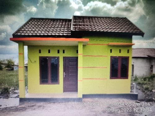 foto posisi tengah perumahan GRIYA RAFLESIA INDAH PERMAI BLOK E PART II