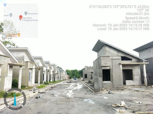 foto posisi tengah perumahan E-Ranggong Residence