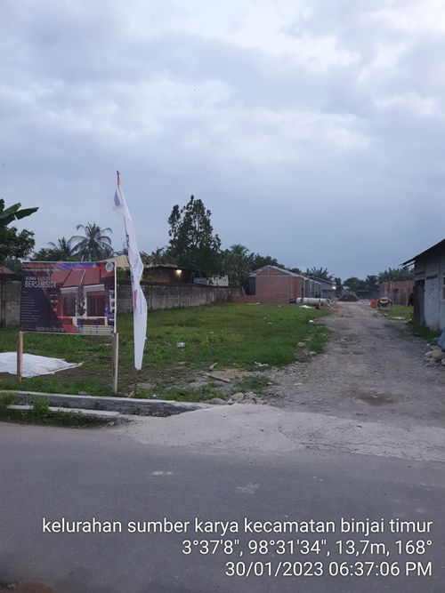 foto gerbang perumahan SUMBER KARYA RESIDENCE