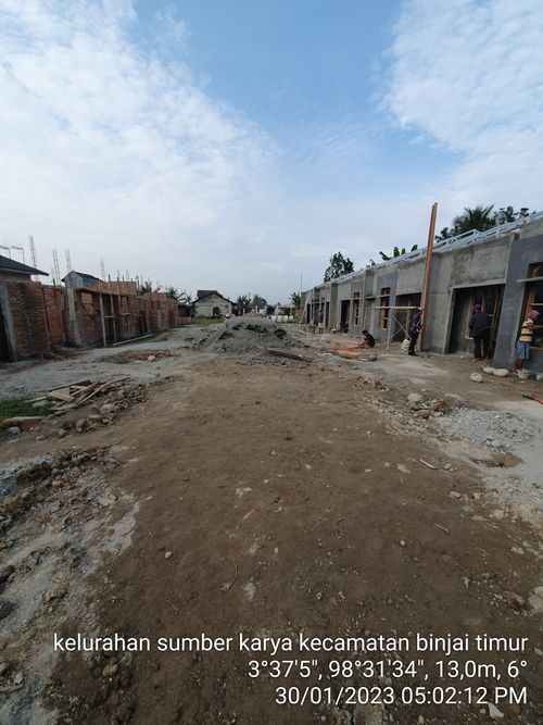 foto posisi tengah perumahan SUMBER KARYA RESIDENCE