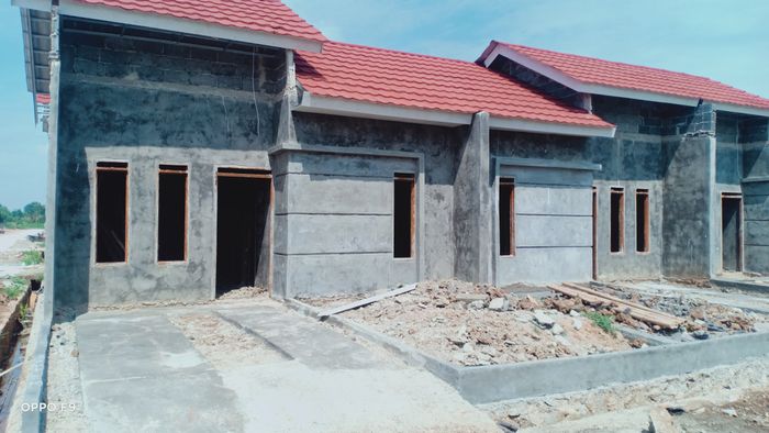 foto tampak rumah tipe 30/60 perumahan SAMARA JAYA