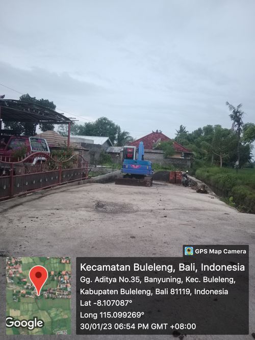 foto gerbang perumahan Griya Maha Aditya