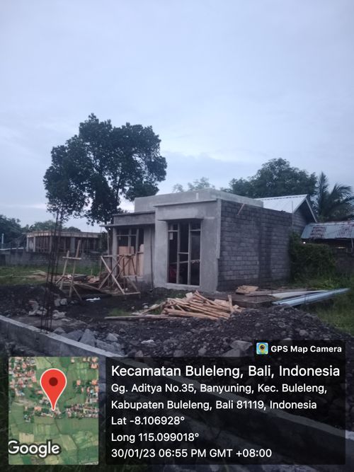 foto contoh rumah perumahan Griya Maha Aditya