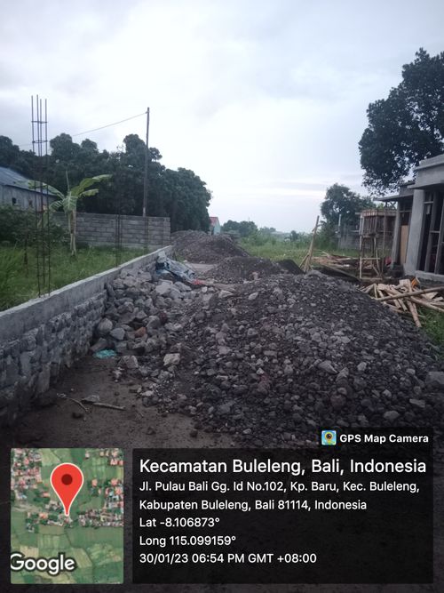 foto posisi tengah perumahan Griya Maha Aditya