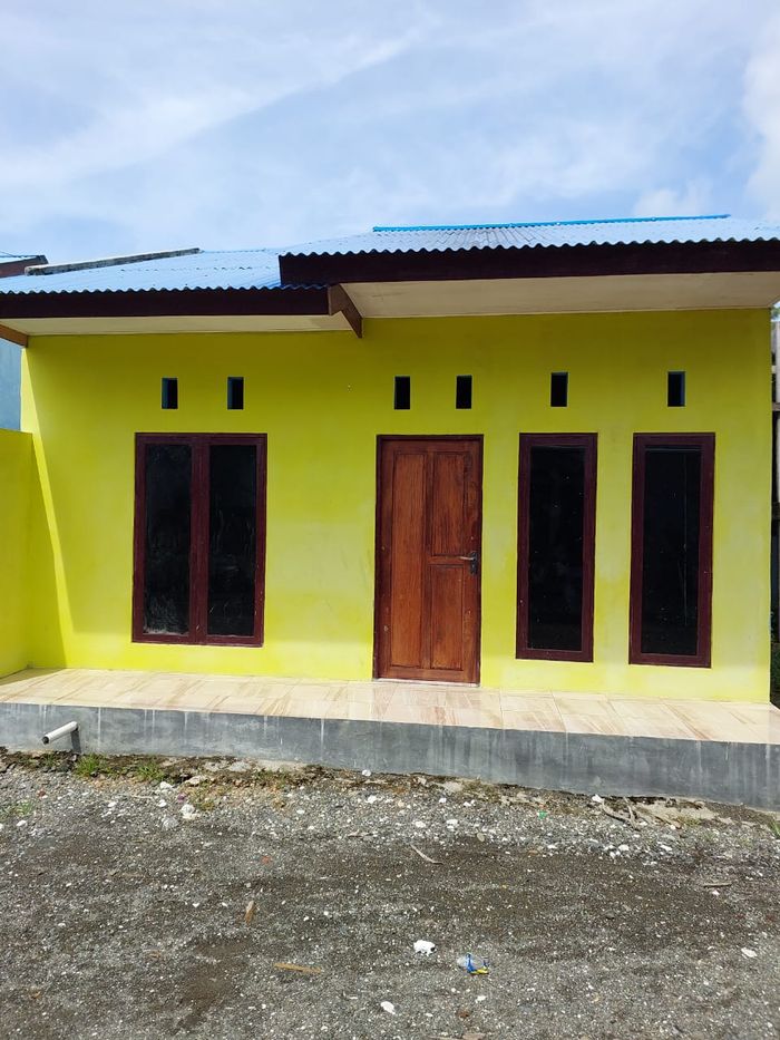 foto tampak rumah tipe 36 perumahan PERUMAHAN CITRA BUANA NABIRE