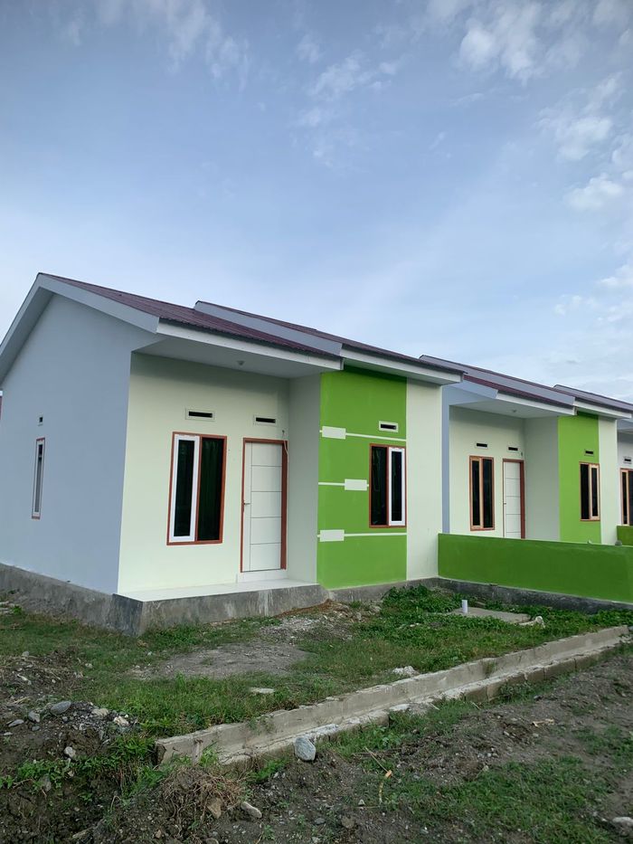 foto tampak rumah tipe 36 perumahan GREEN GARDEN 2 ( REVISI )