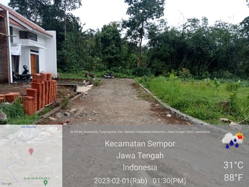 foto posisi tengah perumahan TOP GRIYA SEMPOR