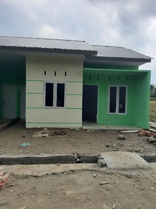 foto contoh rumah perumahan Saras Residence Patumbak