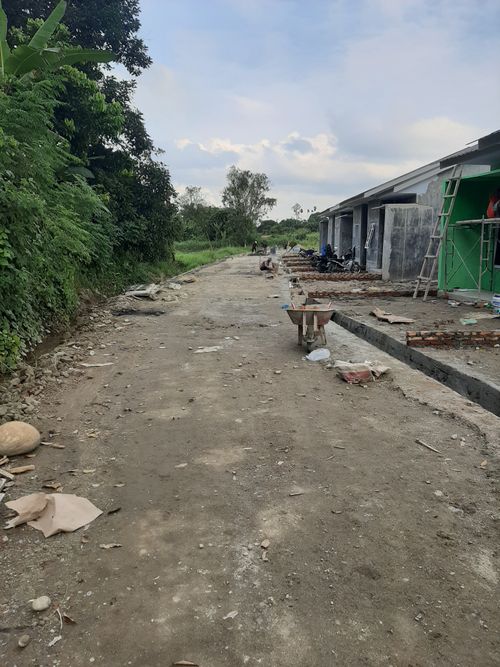 foto posisi tengah perumahan Saras Residence Patumbak