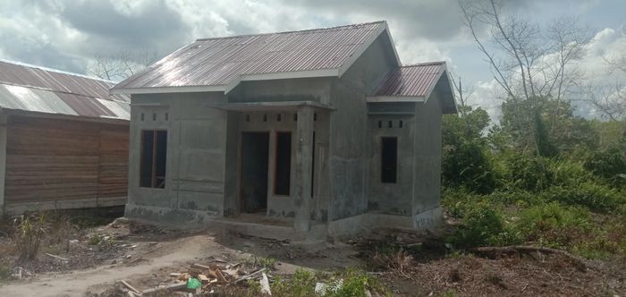 foto tampak rumah tipe 36/200 perumahan KRISNA RESIDENCE 3