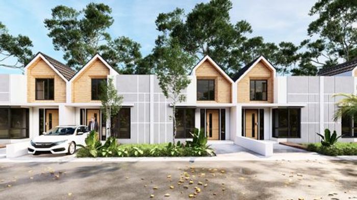 foto tampak rumah tipe 30 perumahan GRAND PERMATA AJUNG 2