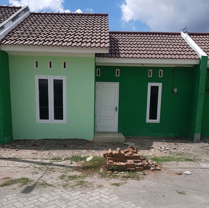 foto tampak rumah tipe 30 perumahan ALAMANDA RESIDENCE