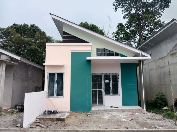 foto tampak rumah tipe SINGLE perumahan E-Ranggong Residence