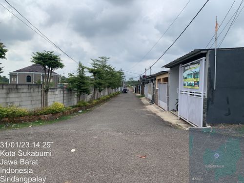 foto posisi tengah perumahan Haidar Sentosa Residence (Tahap 4 II)
