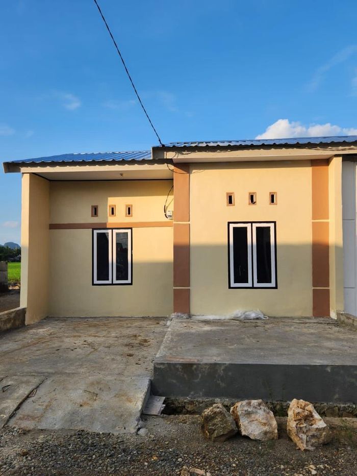 foto tampak rumah tipe 36 perumahan CENDANA ABADI RESIDENCE 2
