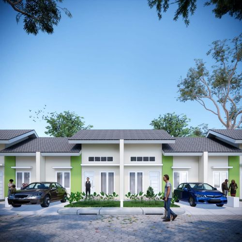 foto contoh rumah perumahan ESA GARDEN RESIDENCE 1