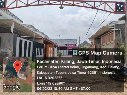 foto gerbang perumahan Griya Lestari Indah 2