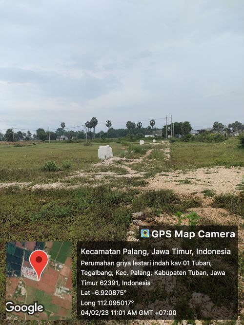 foto posisi tengah perumahan Griya Lestari Indah 2