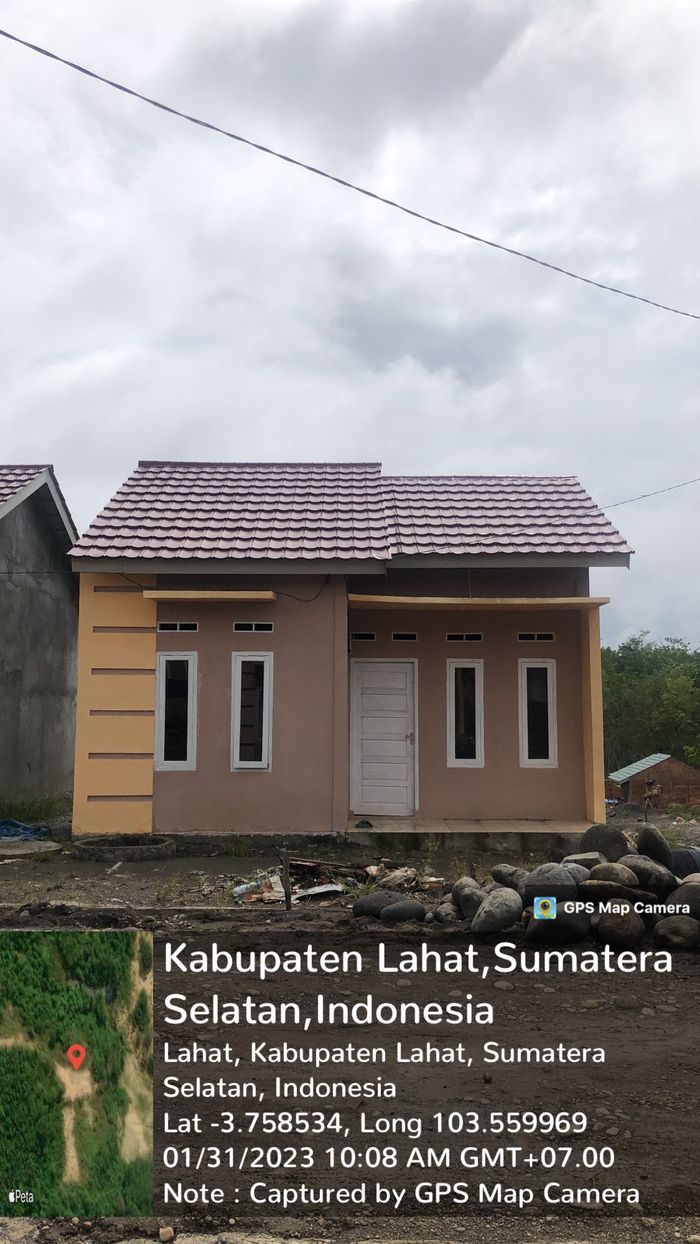 foto tampak rumah tipe 36 perumahan PERUM GRIYA AGUNG PERMAI LESTARI III