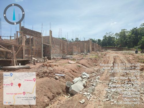 foto posisi tengah perumahan TUBAGUS OGAN PERMAI 1