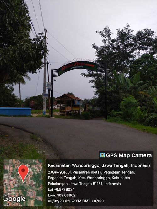 foto gerbang perumahan GRAHA NAYA PEGADEN II