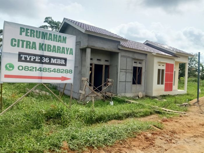 foto denah rumah tipe 36 perumahan CITRA KIBARAYA