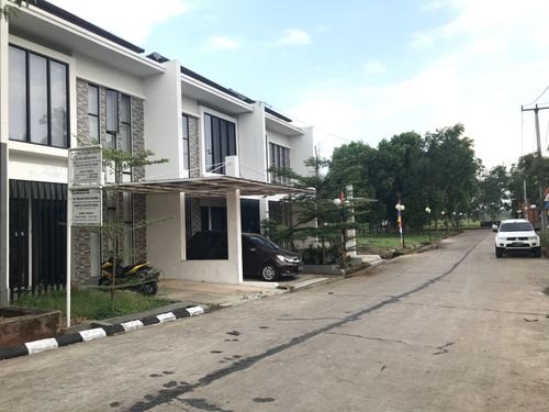 foto posisi tengah perumahan Fortuna Campakasari Tahap 4
