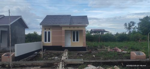 foto contoh rumah perumahan Griya Mumtaza Naga Sari Mandiri.