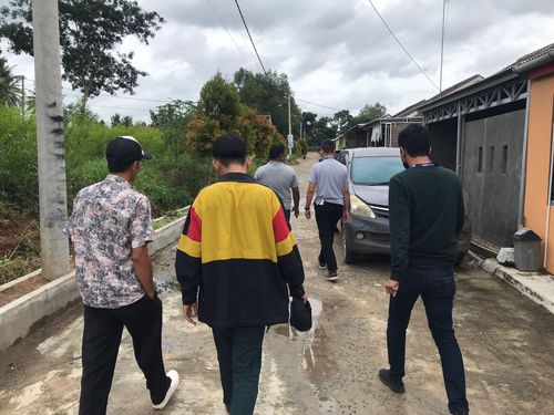 foto posisi tengah perumahan Bandarsari Utama 2