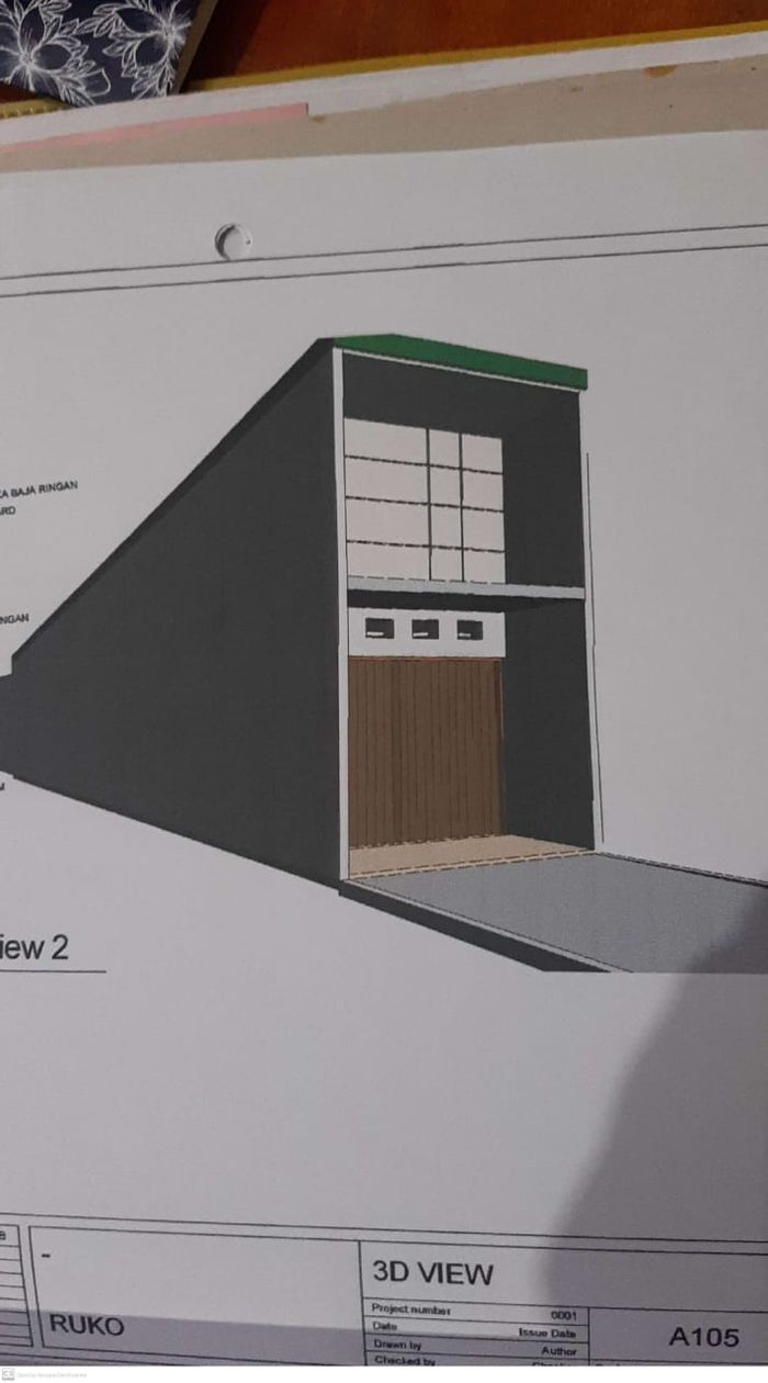 foto tampak rumah tipe Ruko perumahan GRAHATAMA INDAH 5