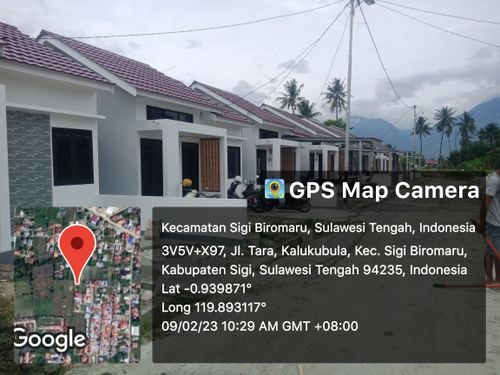 foto posisi tengah perumahan Hasanah Land