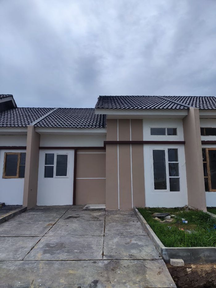 foto tampak rumah tipe SUBSIDI perumahan SADJATI GARDEN CITY Tahap 2