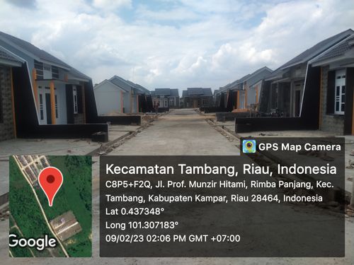 foto posisi tengah perumahan PRIMADONA SKY HOUSE