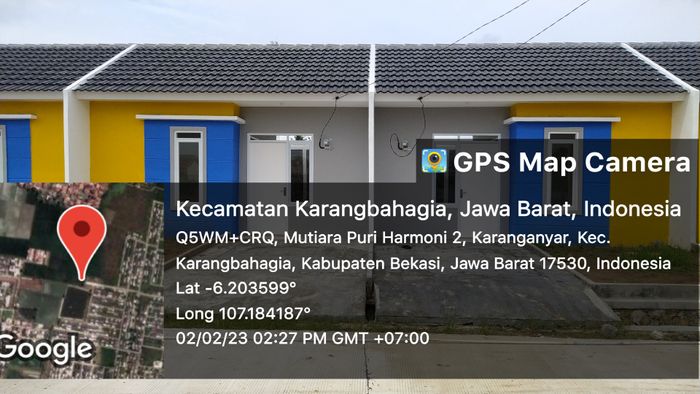 foto tampak rumah tipe 26 perumahan MUTIARA PURI HARMONI 2 - TAHAP 2
