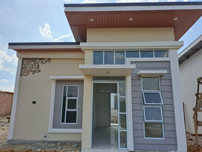 foto tampak rumah tipe 36 perumahan ASADEL RESIDENCE TAHAP V