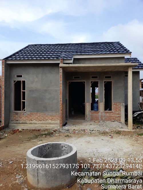 foto contoh rumah perumahan Perumahan Rayhana Village