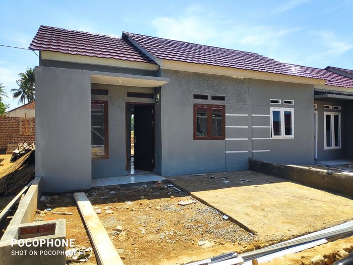 foto denah rumah tipe 36 perumahan GA MERAK BATIN
