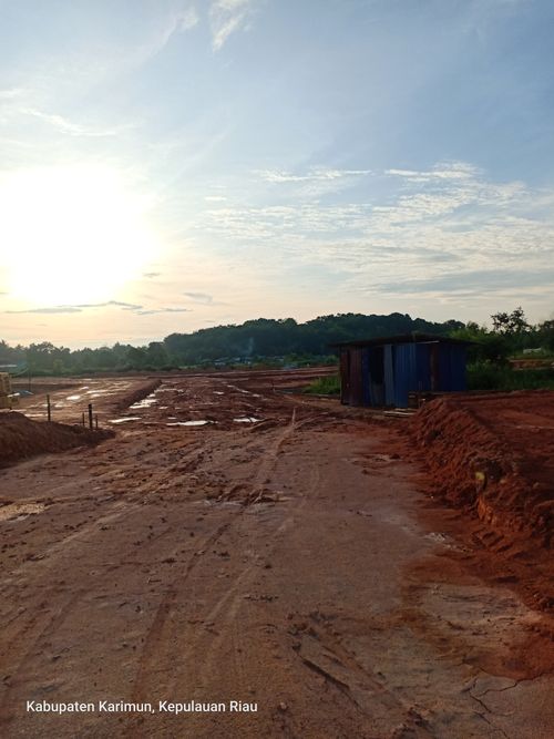 foto posisi tengah perumahan Poros Residence 2