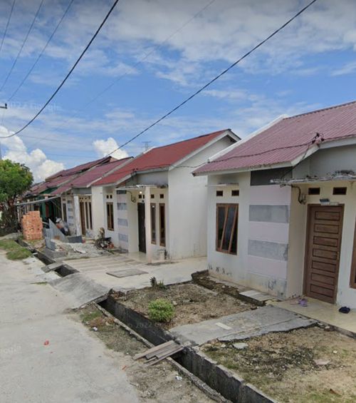 foto posisi tengah perumahan Villa Mutiara Tahap I
