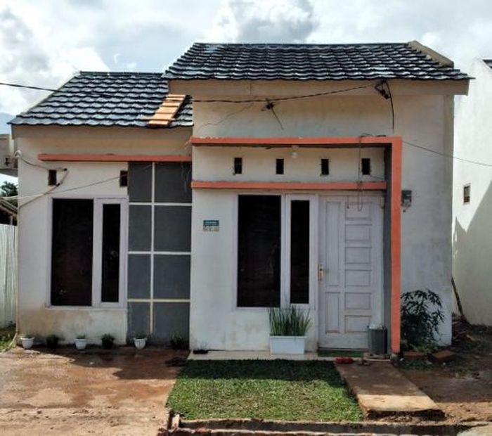 foto tampak rumah tipe 36 perumahan Griya Assa 3 Tahap 2