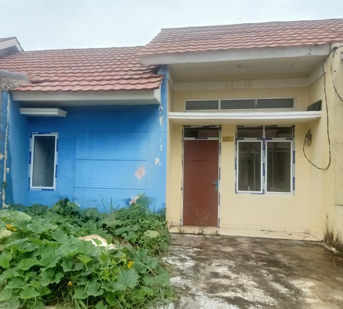 foto tampak rumah tipe CLUSTER perumahan GRAND PERMATA RESIDENCE