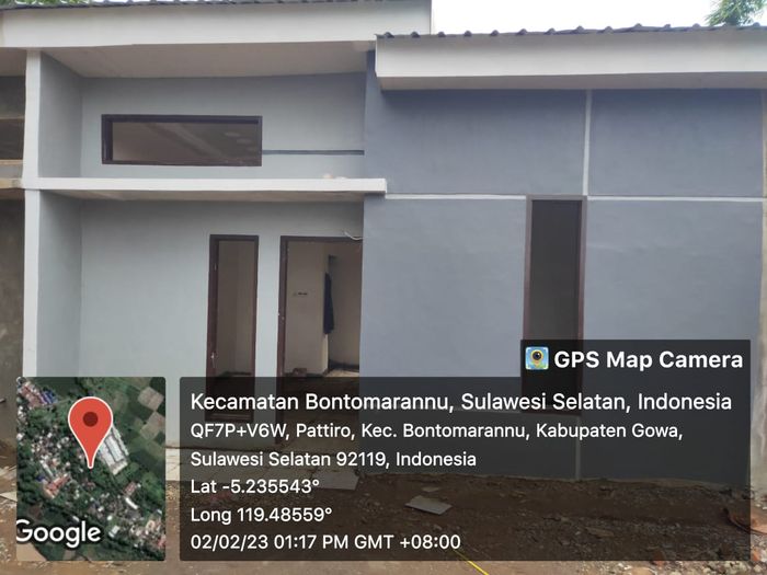 foto tampak rumah tipe 36/72 perumahan SUDAZFA PERMAI 5 TAHAP II