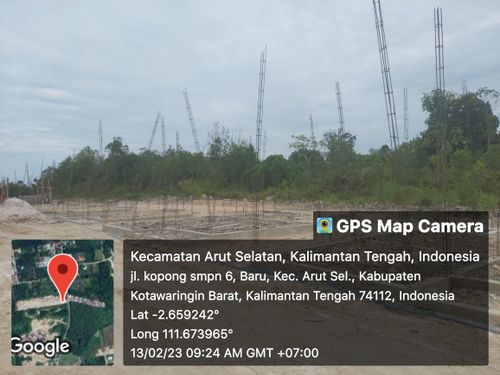foto posisi tengah perumahan Graha Kopong 1 B