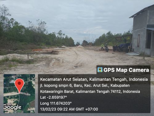 foto gerbang perumahan Graha Kopong 1 B