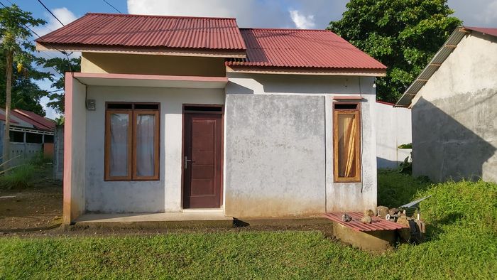 foto tampak rumah tipe 36 perumahan MAPANGET GRIYA INDAH I BLOK D