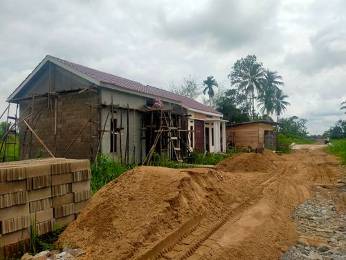 foto posisi tengah perumahan GREEN STAR RESIDENCE