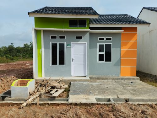 foto posisi tengah perumahan Sako Park Residence 2